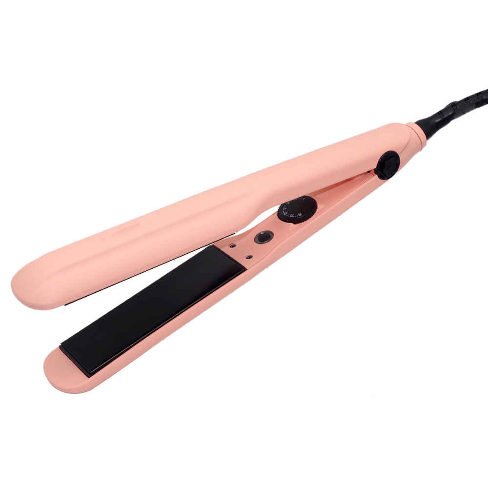 Professional Hair Straightener And Curler Infrared Technology Ceramic Tourmaline-Coated Plates Flat Iron