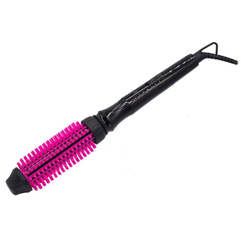 Anti-Scald & No Falling Off Flexible Silicone Bristles Heated Hair Styling Thermal Brush