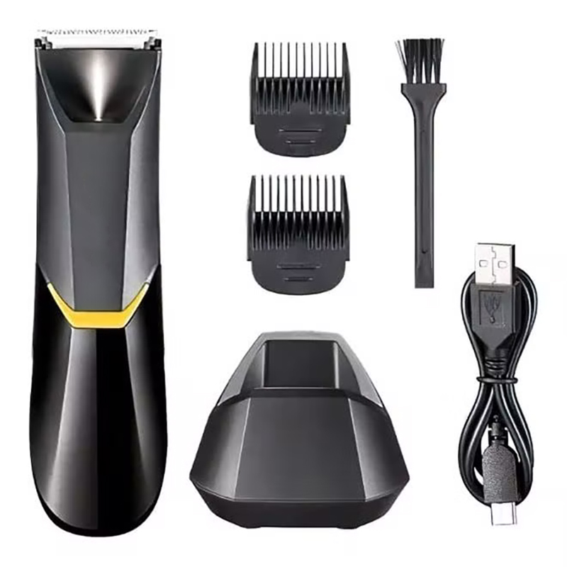 Ceramic Cutter Groin Pubic Private Part Electric Shaver Waterproof Body Hair Trimmer For Men