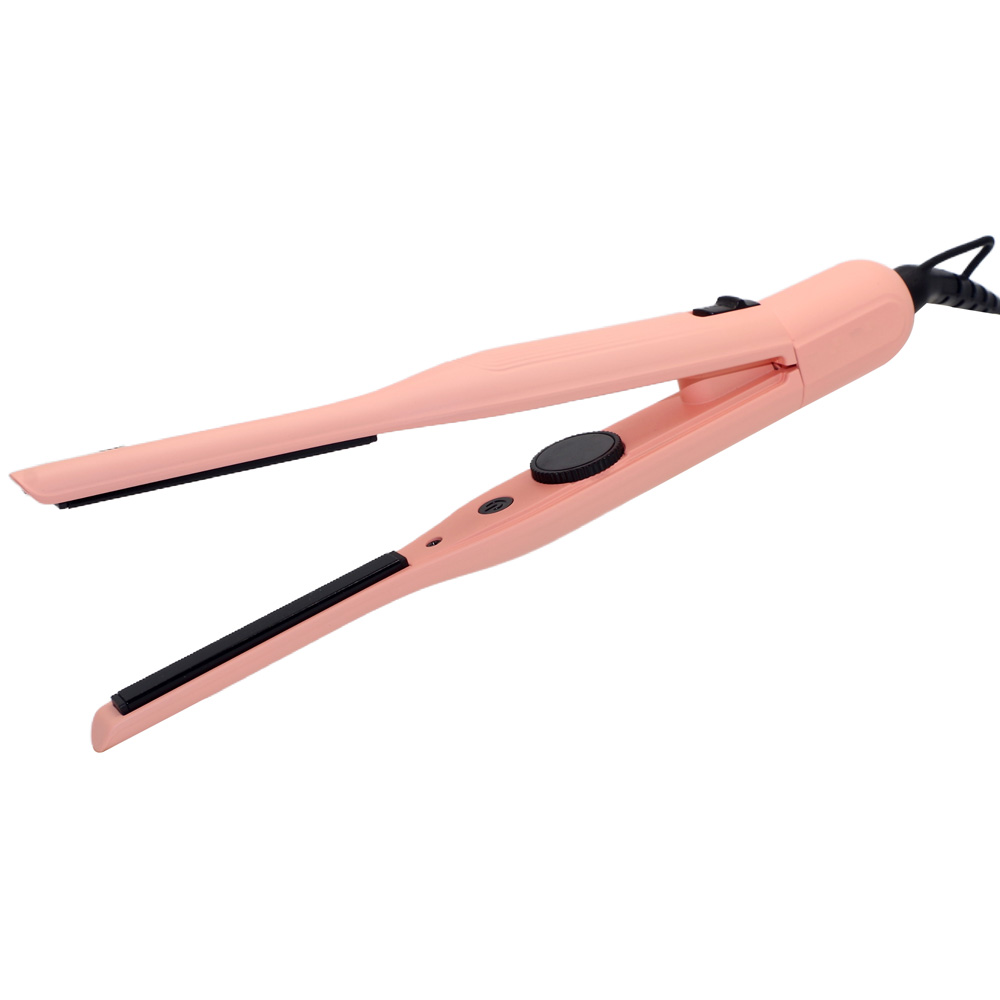 Tiny Hair Straightener Floating Plates 3/10 inch Small Flat Iron Pencil Flat Iron for Short Hair