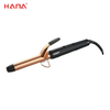 2020 Newest 100-240V Dual Voltage Titanium Rose Gold Electric Hair Curler Roller Curling Wand 