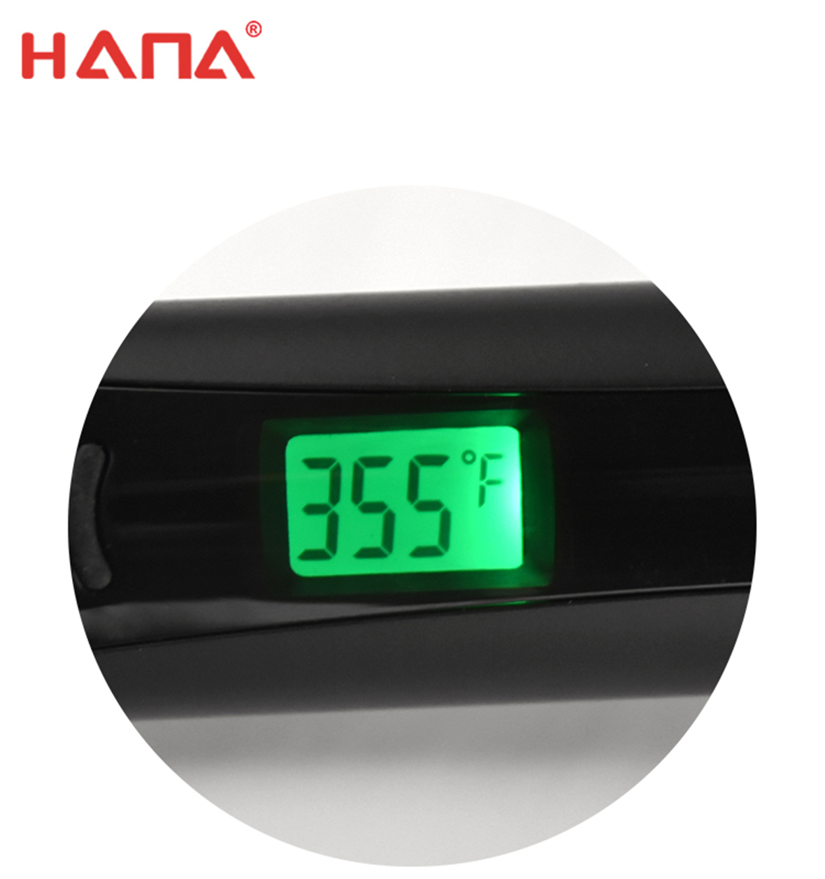 HANA professional Rotary line safety device automatically heater nano titanium negative ion steam straighteners for hair 