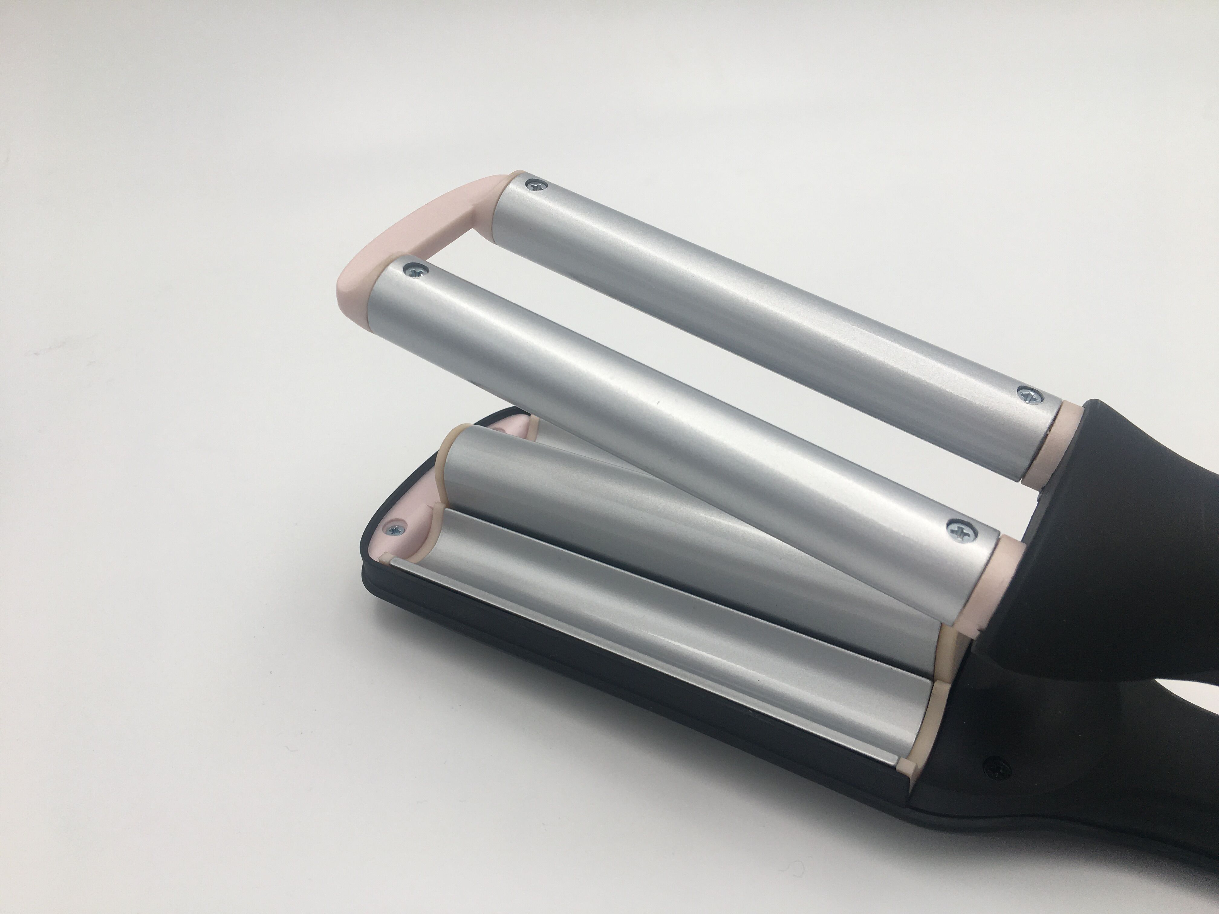 design portable professional electric 3 barrel hair curlers 