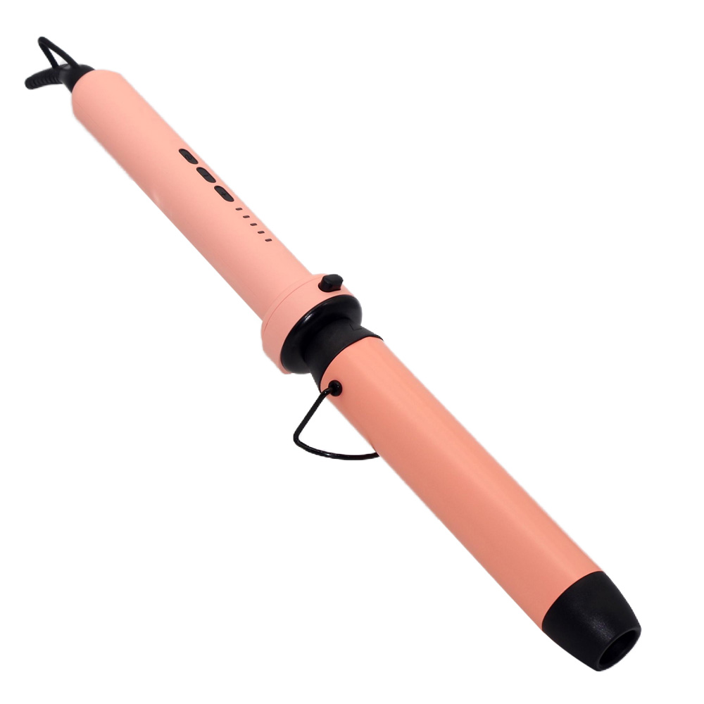 Interchangeable Tourmaline Ceramic 33mm 1.25 Inch Barrels Hair Curling Iron Wand Curler for Thin Hair