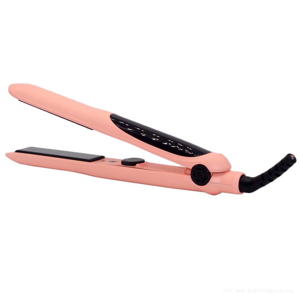 Rotating Dial Conirol Temperature Fast Heating LED Display Ionic Ceramic Flat Iron