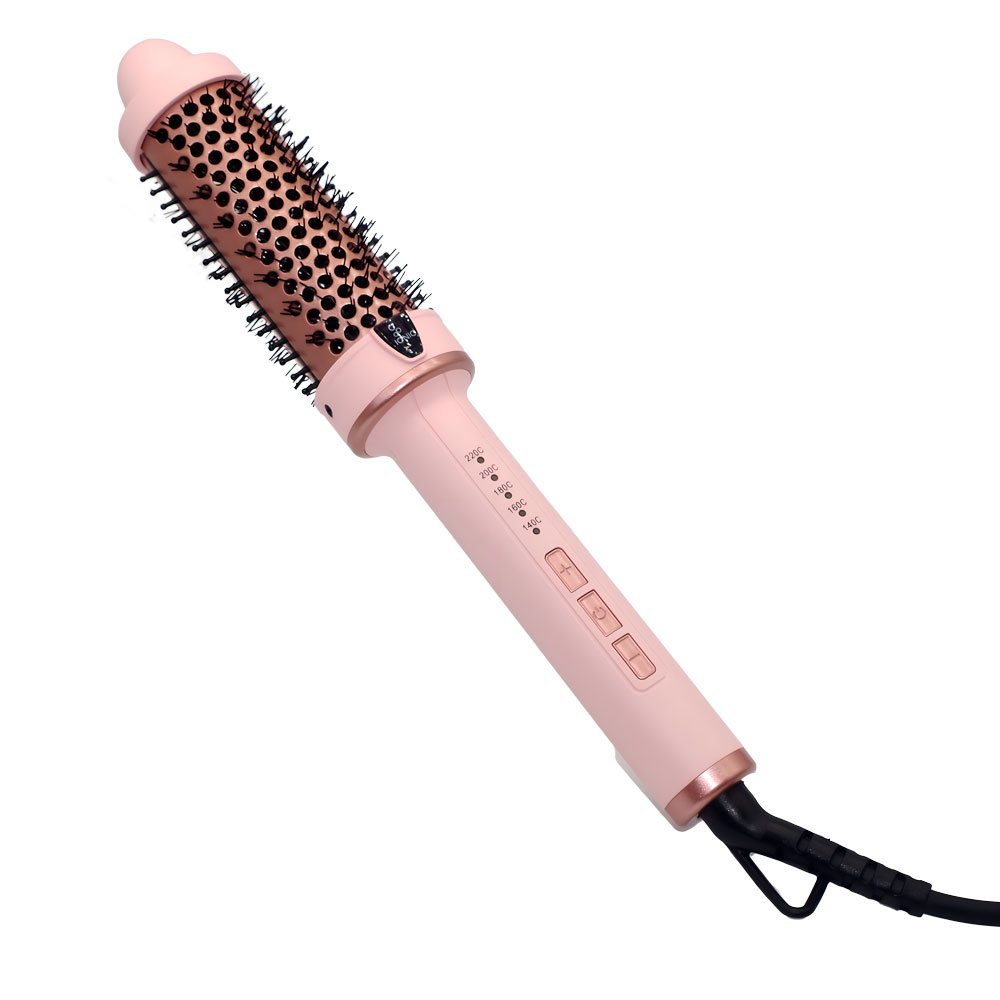Double PTC High Temperature Curling Heated Hot Thermal Brush