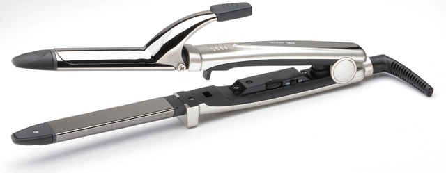 High Temperature LED USB Multi-Temperature Ceramic Multi-Curling Iron 2-in-1 Hair Straightener for Hotel Use French Spanish