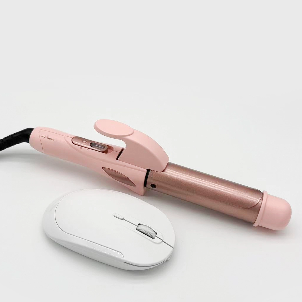 NB WIDE Electric Ceramic Coating Hair Curling Iron Curlers Clamp Cool Tip Different Sizes LED Temperature Display PTC Heater