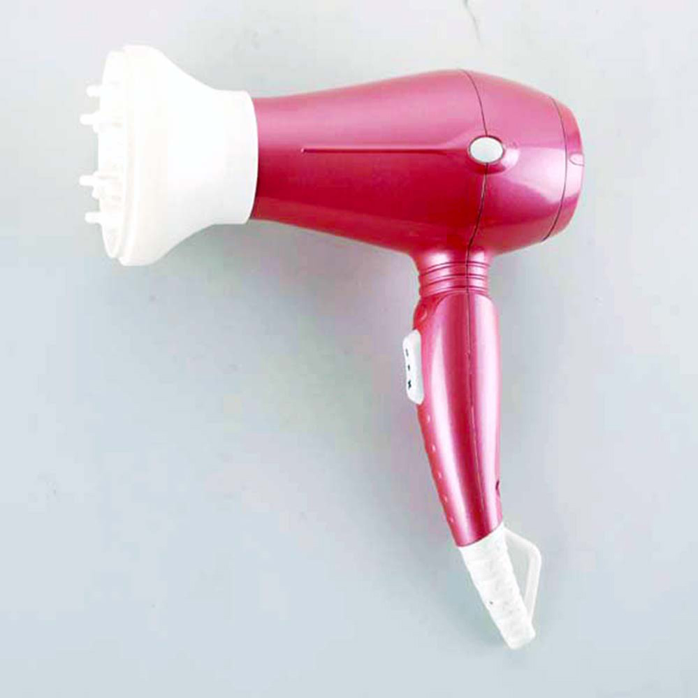 HANA adorable Childish design mini travel hair dryer pink color for girls children 