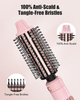 4 in 1 Interchangeable Automatic Rotating Curling Iron Thermal Brush Set