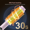 1.25/1.5/1.75 Inch Hair Styling Tools Set 3 in 1 LCD Display Heated Round Thermal Brush