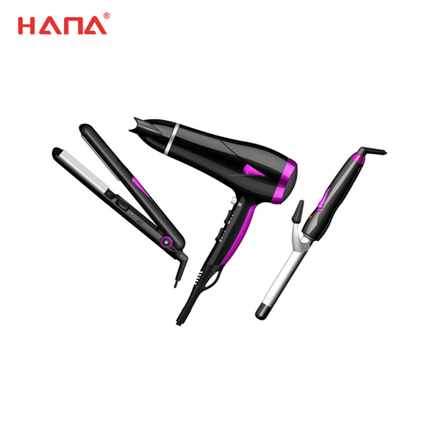 3 in 1 professional salon hair tools set