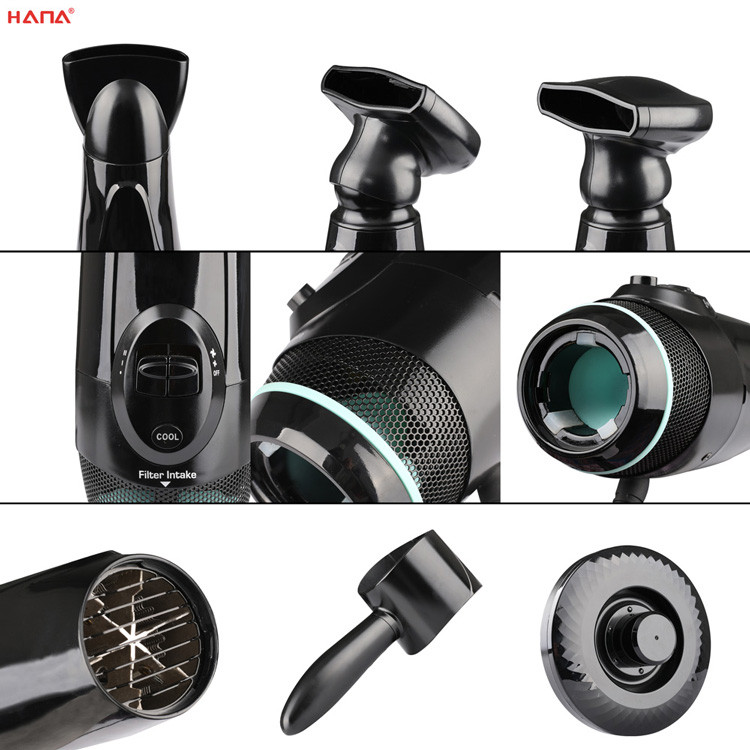 design customization 2000w Long life free standing professional hair dryer 