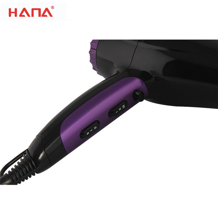 design 1875W low noise portable hair dryer 