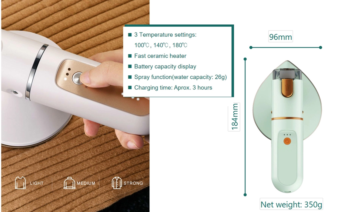 handheld steam iron, travel portable steam iron
