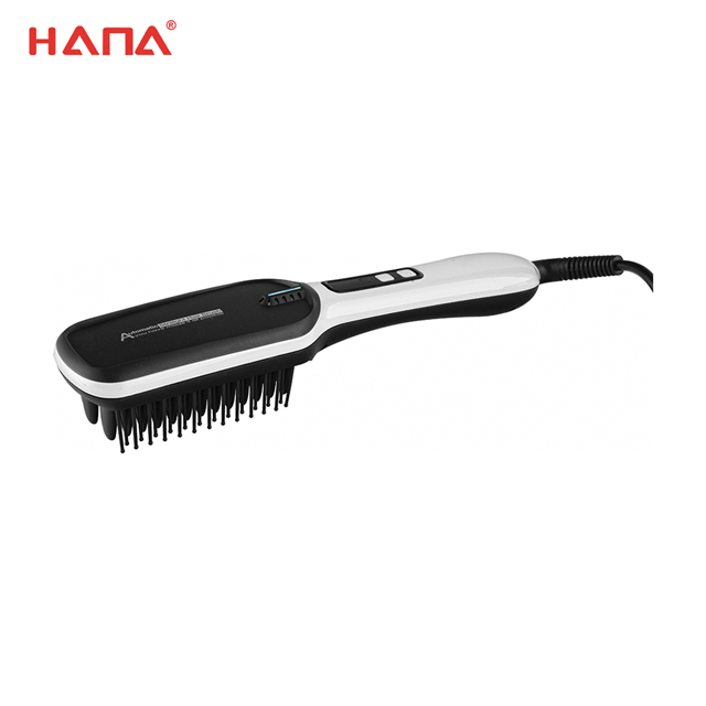 2020 HANA High quality new arrival hair straightener ionic brush 