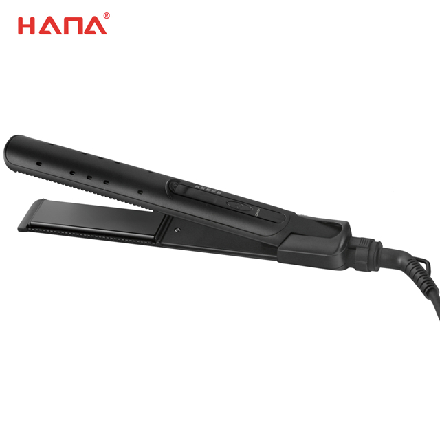 HANA dual purpose hair straightener, flat iron,wet to dry straightener steam styler hair straightener 