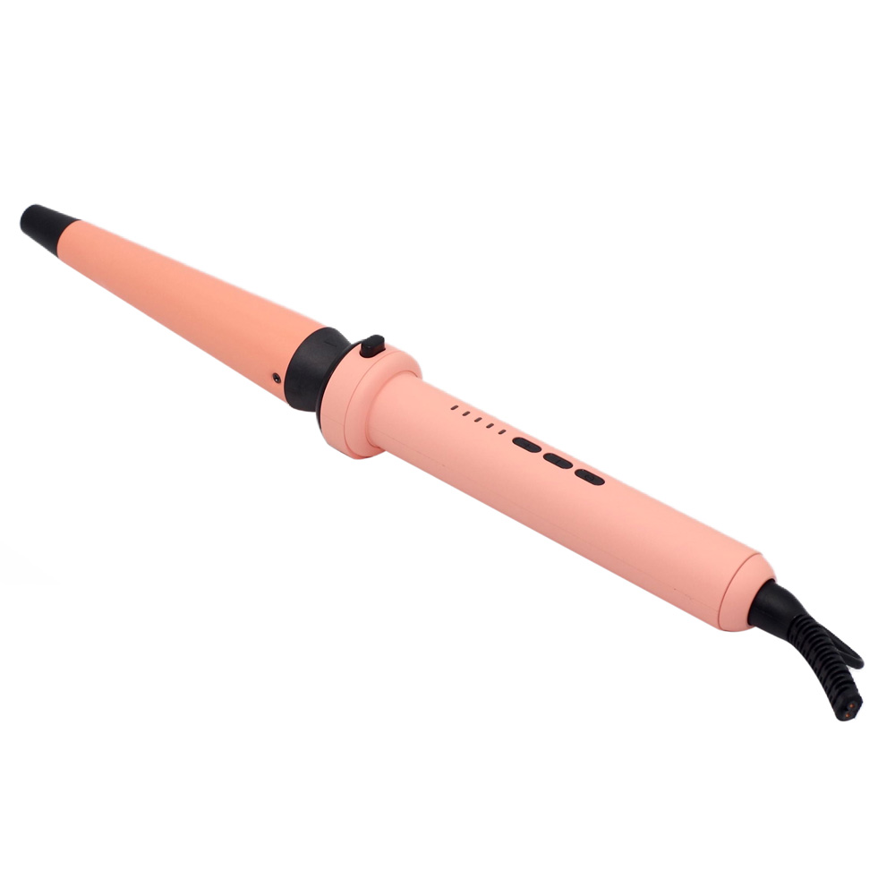 Interchangeable Ceramic Tapered Barrels 210C Professional Ceramic 0.75-1.25inch Tapered Hair Curling Iron