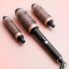 Manufacturer Interchangeable Barrel 3-in-1 Thermal Airless Brush for Frizz-Free Blowout