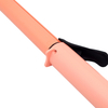 450F Dual Voltage Extra Long Wire Heater Tourmaline Ceramic Barrel 1 Inch Clipped Curling Iron