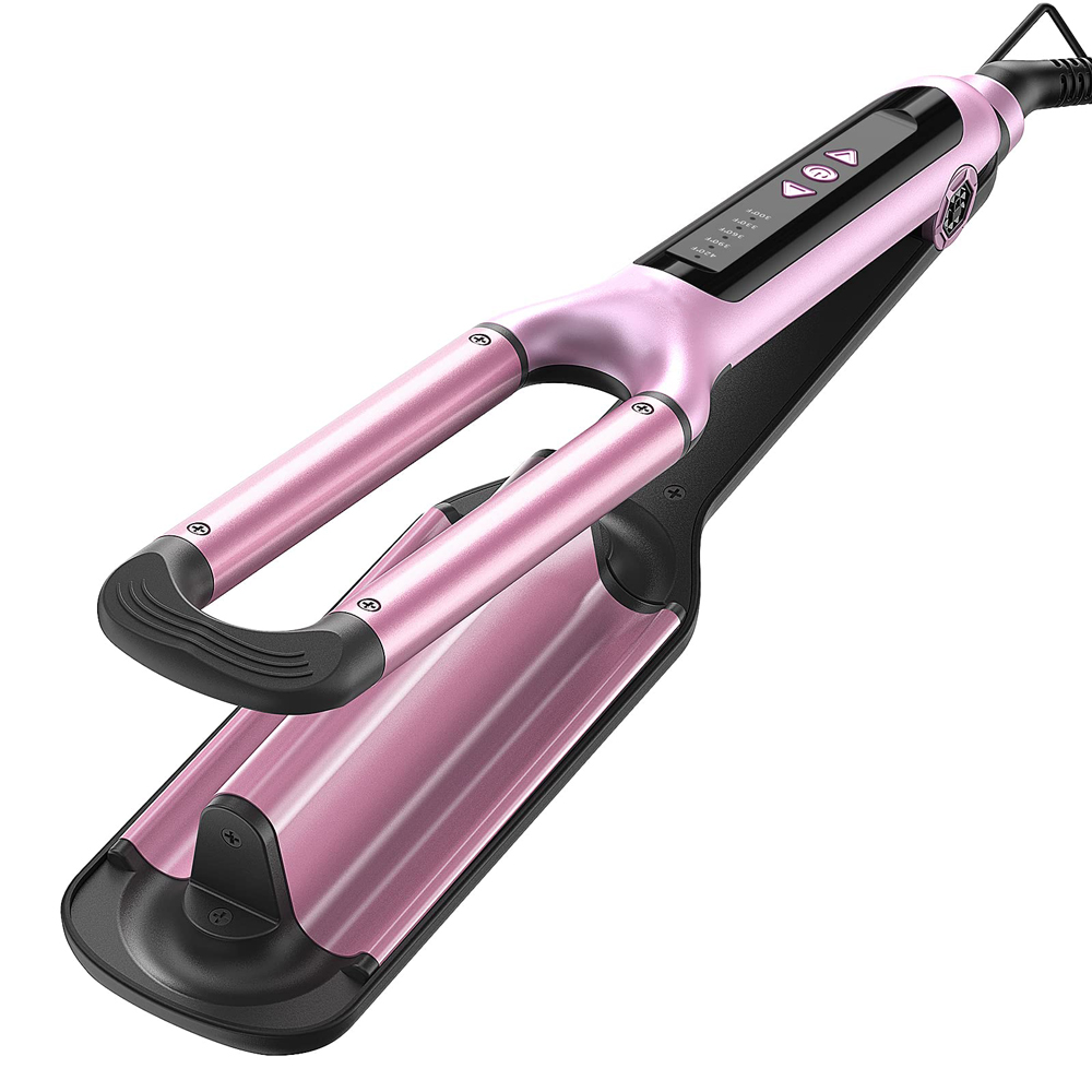 Hair Crimp Curler 3 Barrel Crimping Curling Iron for Hair Salon