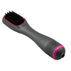 USB Electric Negative Ion 3-Temperature Hair Straightener Metal Hot Air Brush Heated Comb