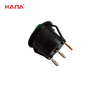 CQC T105/55 Industrial Waterproof Round Rocker Switch KCD Model with On-Off-On-Off-On Functionality 250vac Max. Voltage