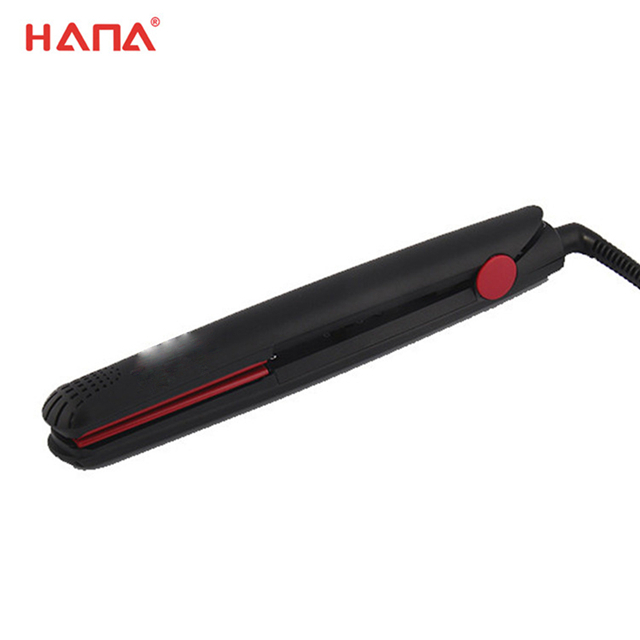 new design customization LED ceramic hair straightener black 