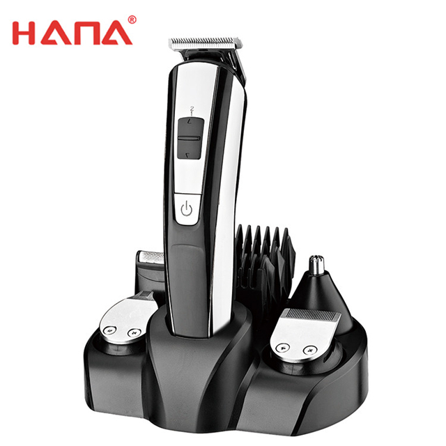  HANA Beard Trimmer Kit with Stand, Cordless Rechargeable Waterproof 5 in 1 Multifunctional Hair Trimmer Clipper 