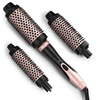 3 In 1 Thermal Brush Set, Ceramic Curling Wand, Fast Heating Hot Brush, 3 Interchangeable Travel Curling Irons