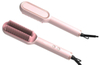 NB WIDE Electric Ceramic Women's Latest Generation Nano Ionic Hair Straightener Brush with Plastic Handle