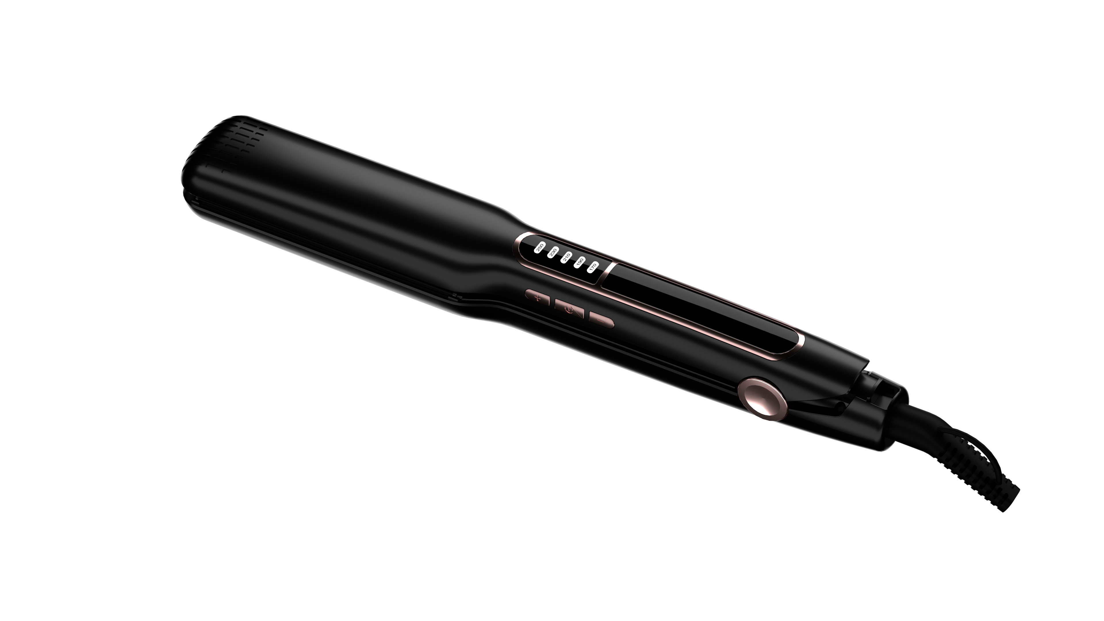 NB WIDE Ceramic Multi-Function Half-Wave Hair Straightener Iron LED Display 150-230C Temperature Range Fast Heating