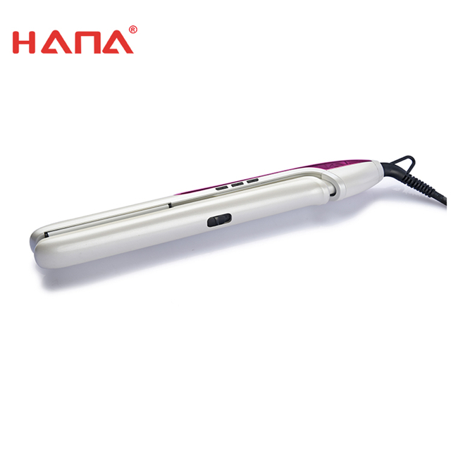 HANA Cost-effective private label custom ceramic or aluminum plates coating 3 fast hair straightener 