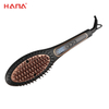 HANA Ceramic tourmaline Coating hot brush hair straightener 