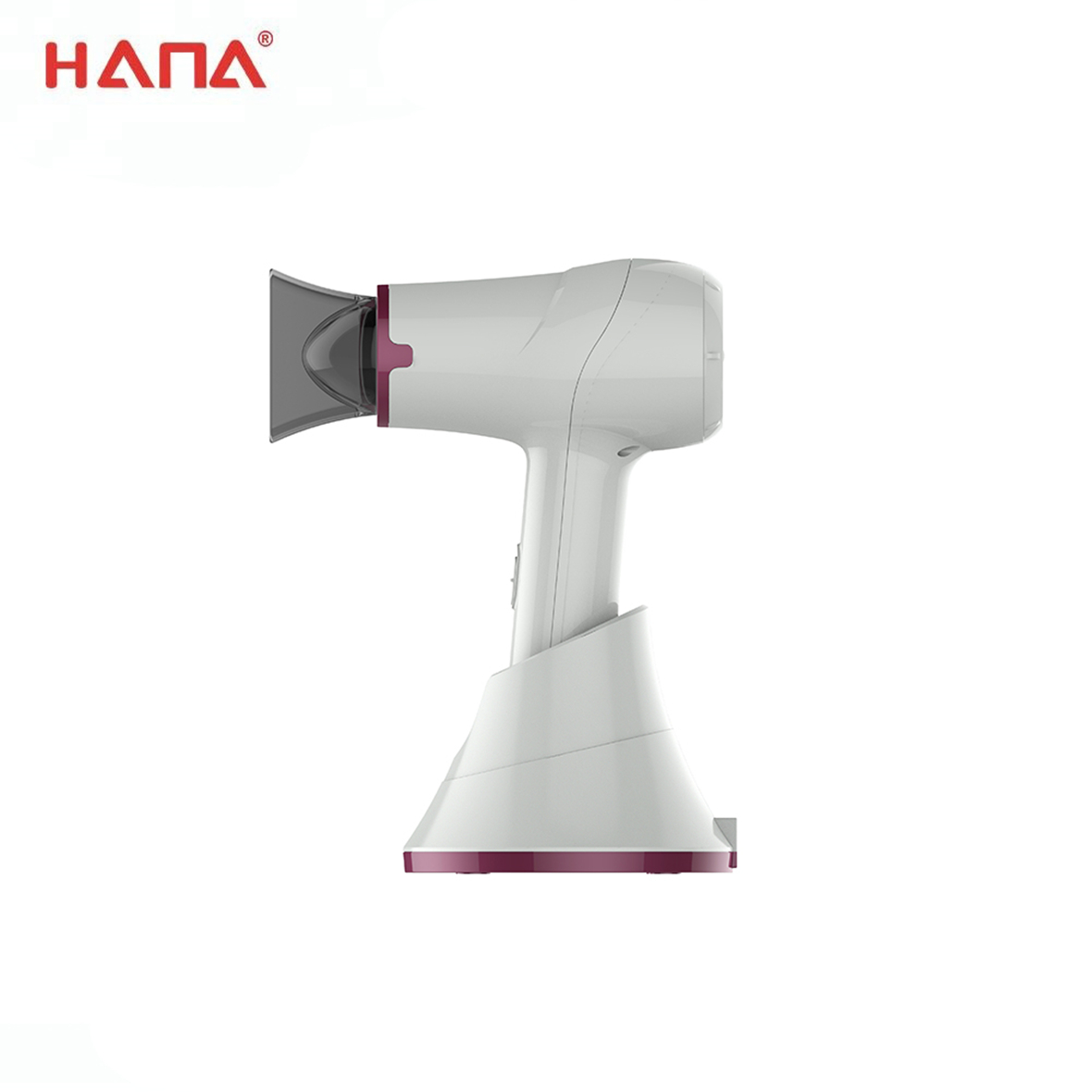 spray rubber Ionic rechargeable cordless wireless hair dryer 