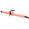Interchangeable Ceramic 1inch Tourmaline Ceramic Barrels 210C Dual Voltage Curling Iron Wand with Clamp
