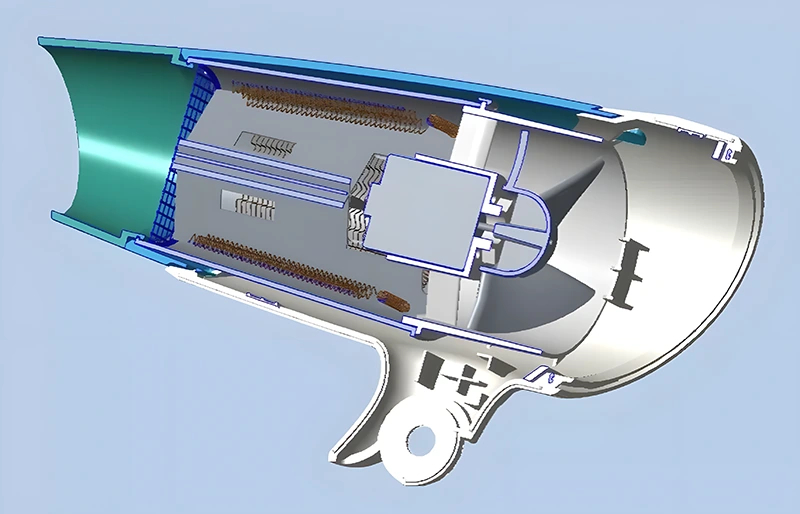 hair Dryer Inner view