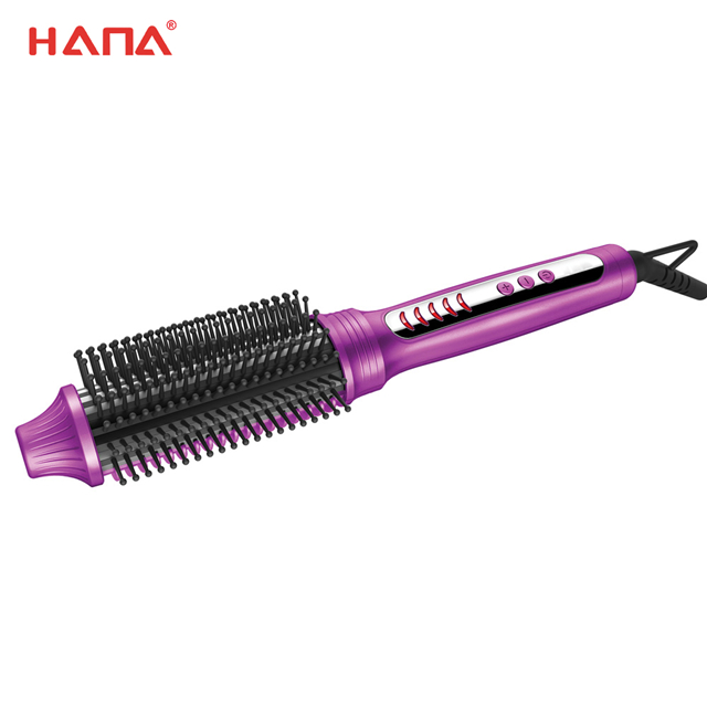  Quality new product professional salon hair curler brush straightener brush 