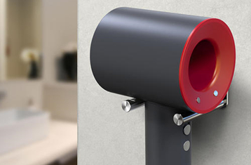 How to clean the tangled hair in the hair dryer