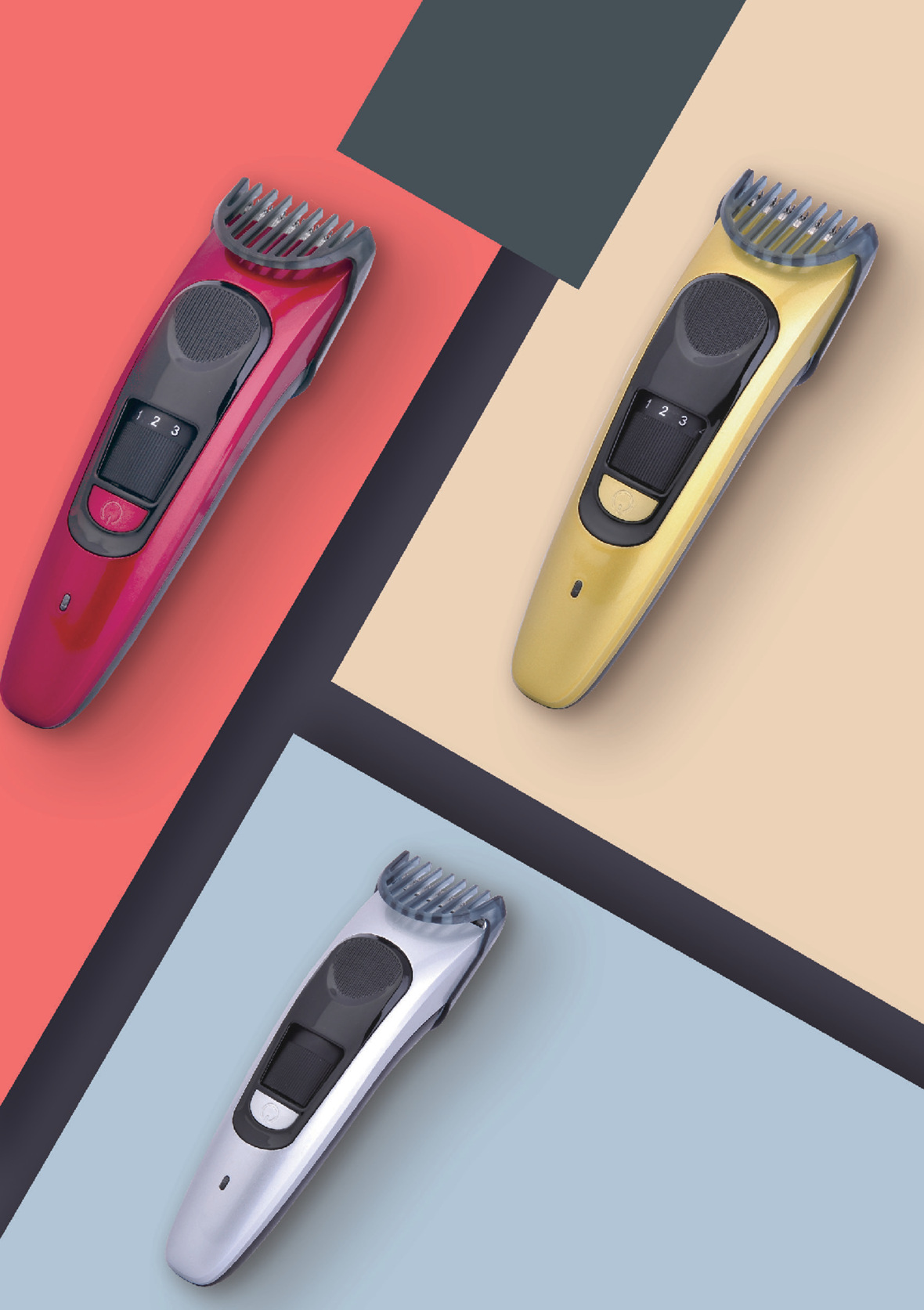 HANA Wireless Hair Clipper Men Professional Hair Clipper, Household Hair Machine 