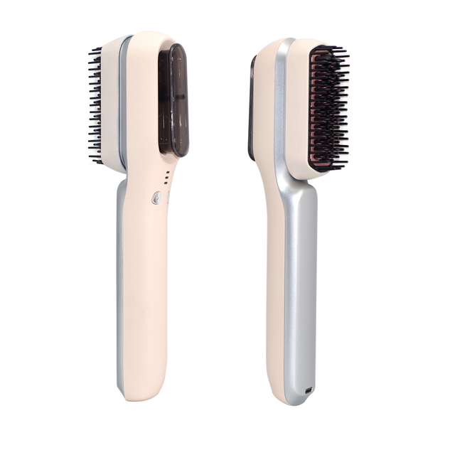 Latest Generation Women Nano Water Wireless Cordless Steam Hair Straightening Brush
