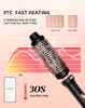 Ceramic Tourmaline 5 in 1 100-240V Hair Curling Iron Set Hair Curler