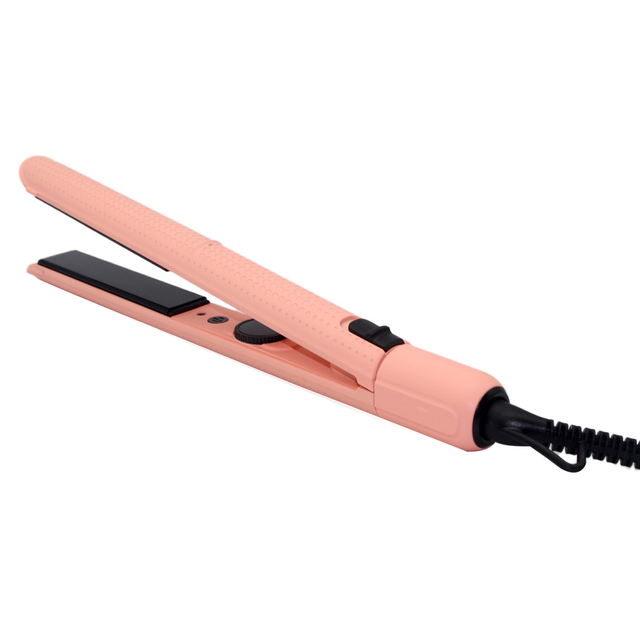 230C 450F knob temperature setting Professional Hair Straightener Infused Ceramic Plates Flat Iron