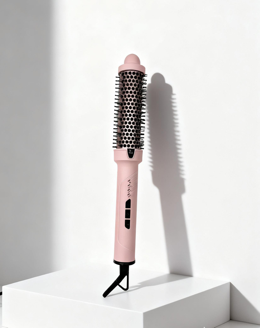 PTC Heated Thermal Iron Brush Hot Air Styler Electric Multi-Curling Iron for Household Use