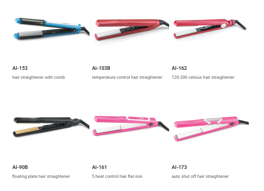 quality colorful professional hair straightener 