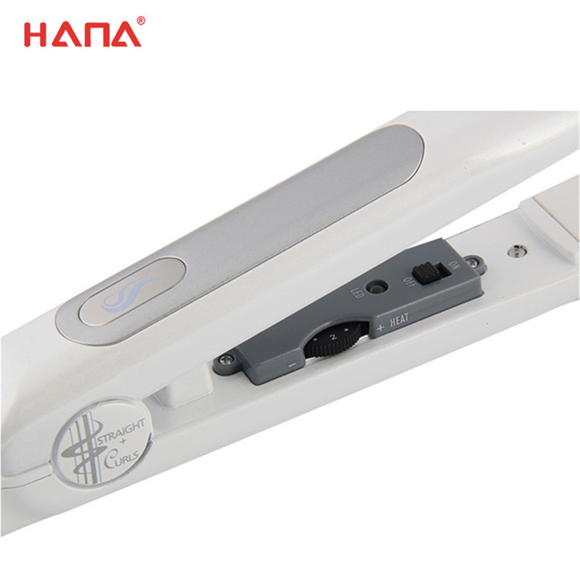Newest professional colorful ceramic coating light hair straightener 