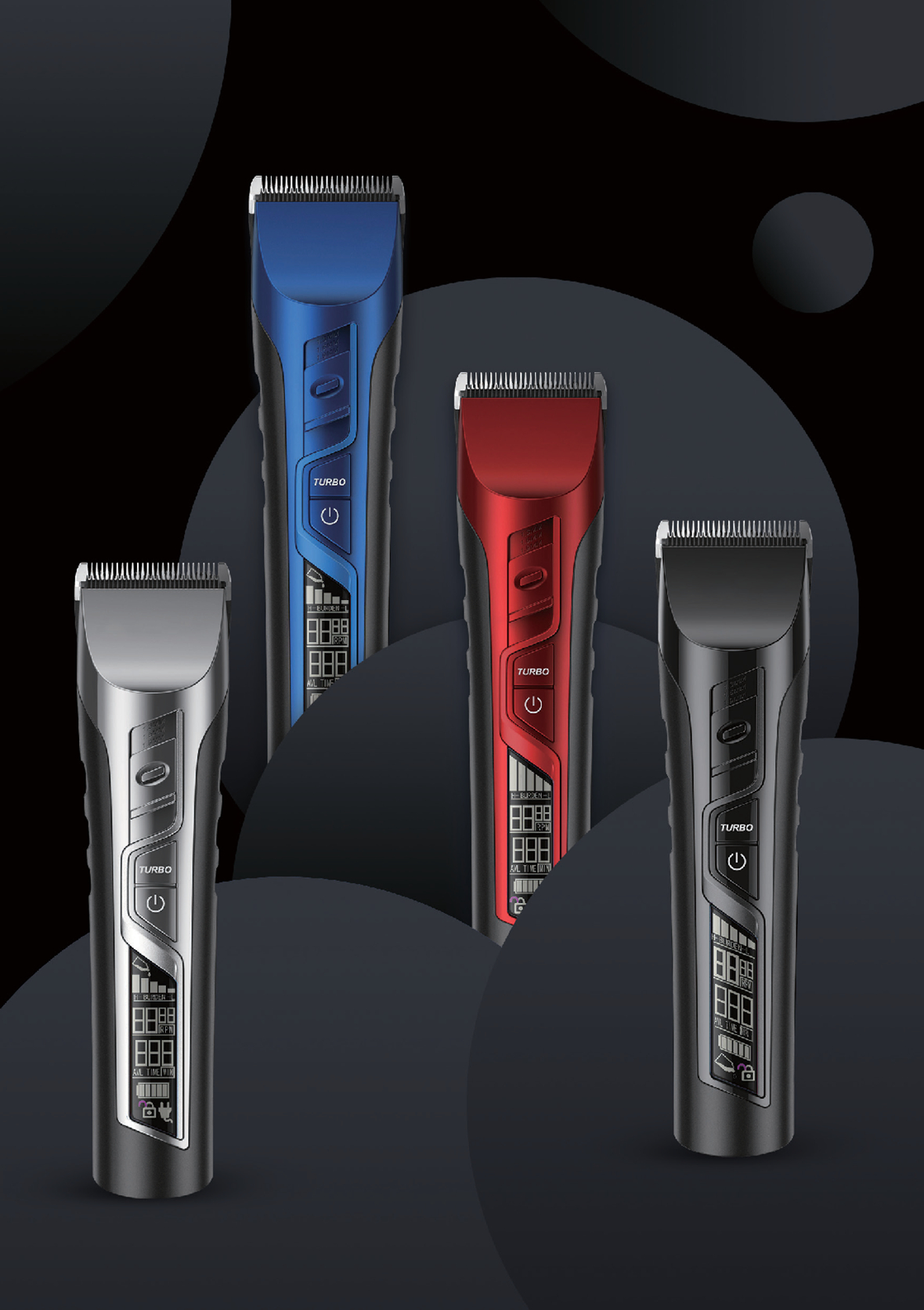 Cordless hair clipper, Professional hair clipper Hair machine 