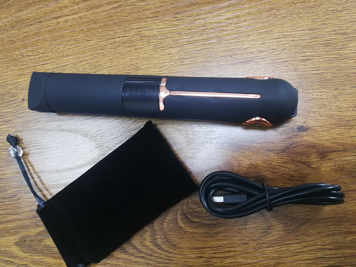 temperature memory hair rechargeable straightener hair flat Iron 