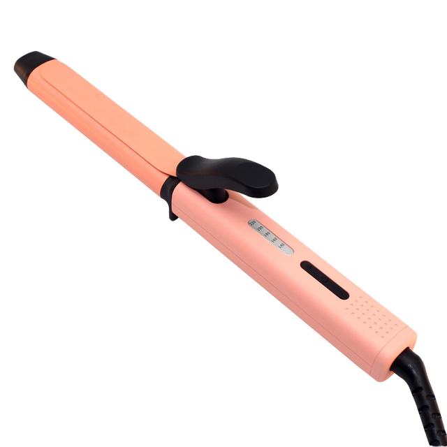 5 Temperature Setting Rectangular 1 Inch Ceramic Barrel Curling Wand Iron Square Curling Wand