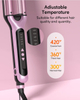 Hair Crimp Curler 3 Barrel Crimping Curling Iron for Hair Salon